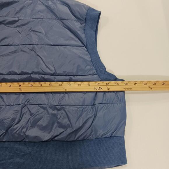 Offline by Aerie RN#54485 Women's Small Blue  Snap Button Sleeveless Vest Pocket - Picture 7 of 16